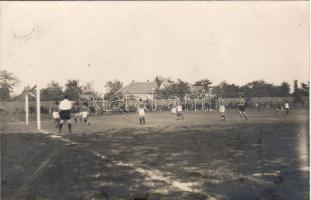 Rákosszentmihály Fußball-Spiel Foto AK
