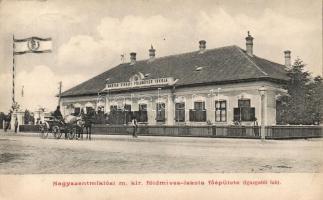 Nagyszentmiklós, Magyar királyi földműves iskola főépülete, Igazgatói lak / agrar school, director's apartment (EK)