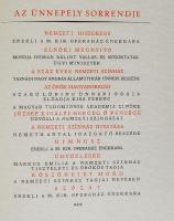 1937 Bp., Meghívó a Nemzeti Színház fennállásának 100 éves évfordulója alkalmából rendezendő emlékün...