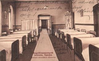Eperjes, Angolkisasszonyok intézete / Sisters of Loreto institute, bedroom interior