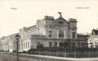 Stryi, Stryj; Budynek Sokol / sokol building (EK)