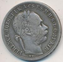 1892KB 1Ft Ag "Ferenc József / Fiume címer" Körmöcbánya T:2-,3
Hungary 1892KB 1 Forint Ag ...