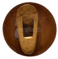 ~1920-1930. "Magyar Labdarúgó Szövetség" zománcozott Br gomblyukjelvény T:2-