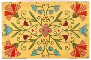 Kugler Henrik Csokoládégyár és Cukrászda fém doboz, 12x19x6 cm