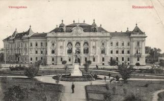 Rimaszombat, Vármegyeháza; ifj Rábely Miklós kiadása / county hall (EB)