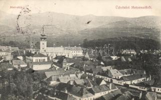 Mecenzéf, Metzenzéf, Alsó utca; Pató utóda Schürger Jakab kiadása / Lower street