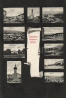 Mecenzéf, Metzenzéf, Luciabánya, Indóház; Pató utóda Schürger Jakab kiadása / railway station, mine