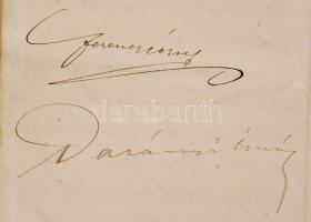 1898 Darányi Ignác földművelésügyi miniszter közvetlen előterjesztése Ferenc József királyhoz, a göd...