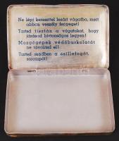 VIII. Bányásznap (Budapest Lágymányosi Dohánygyár) fém dobozka