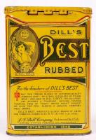Dill's Best Smoking tobacco, cigarettás doboz, 11x7x2 cm