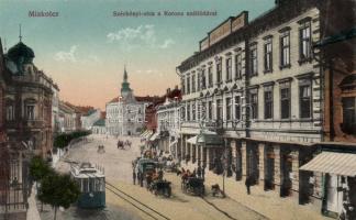 Miskolc, Széchenyi utca, Korona szálloda