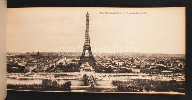 Cca 1900 Paris képes album, foltos
