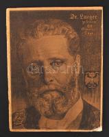 Leopold Tomola: Unser Bürgermeister Dr. Karl Lueger zu seinem 60. Geburtstage. Wien, Gerlach Wiedling, 1904. Borító elvált / Cover comes off