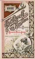 Szabóné Nogáll Janka (szerk.): Hölgyek naptára. XXV. évfolyam. Bp., 1897, Légrády Testvérek. Kiadói ...