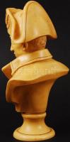 Napóleon alabástrom szobor, jelzés nélkül m: 24cm
