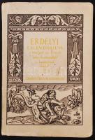 1940 Erdélyi Kalendárium, a melyet az Úrnak 1940-ik esztendejére barátainak küld az Erdélyi Férfiak Egyesülete, Bp., Officina, Tinódi Lantos Sebestyén rajzával illusztrált papírborítóban