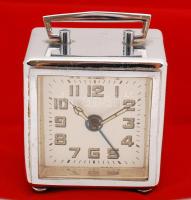 Art deco utazó óra, működőképes