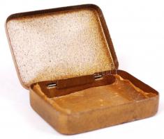 Bayerlax hashajtó (Bayer Antal Gyógyszertára) fém dobozka, 5x3x1 cm