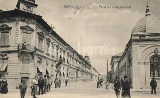 Arad, Erzsébet királyné körút / street (EK)