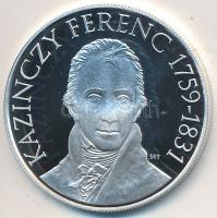 2009. 3000Ft Ag "Kazinczy Ferenc" tanúsítvánnyal T:PP