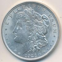 Amerikai Egyesült Államok 1921. 1$ Ag "Morgan" T:2 
USA 1921. Dollar Ag "Morgan Dolla...