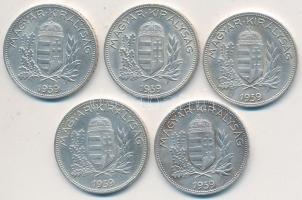 1939. 1P Ag (5x) T:2