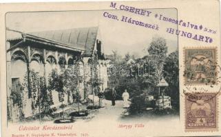 Kovászna, Morvay villa / villa