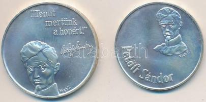 1973. 50Ft Ag + 100Ft Ag "Petőfi" T:BU
Adamo EM41,42