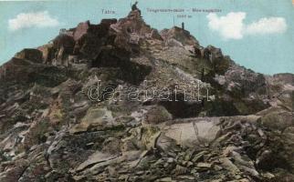 Tátra, Tengerszem csúcs, Feitzinger Ede No. 1088. / mountain