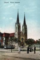 Szeged, Rókusi templom, villamos