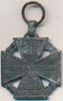 1916. "Károly-Csapatkereszt" cink kitüntetés mellszalag nélkül T:2- Hungary 1916. "Karl Troop Cross" zinc decoration without ribbon C:VF