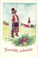 Easter, Hungarian folklore s: Pámmer I. (small tear)