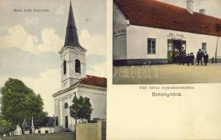 Bakonynána with shop