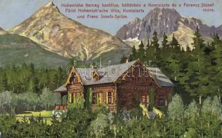 Tátra, Hohenlohe herceg kastélya / royal hunting castle