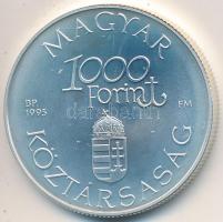 1995. 1000Ft Ag "Régi dunai hajók III - Hableány" T:BU Adamo EM139