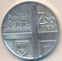 1976. 200Ft Ag "Munkácsy Mihály" T:BU