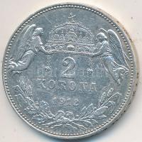 1912. 2K Ag "Ferenc József" T:2 Tanúsítvánnyal Adamo K6