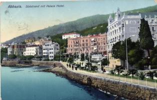 Abbazia, Südstrand, Palace Hotel / beach, hotel (EK)