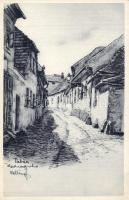 Budapest I. Tabán, Hadnagy utca s: Helbing Ferenc