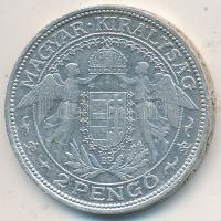 1939. 2P Ag "Madonna" T:2 Tanúsítvánnyal Unger: 1511., Adamo P7.