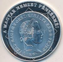 DN "A magyar nemzet pénzérméi - Az első magyar feliratú pénz 1848-1849." Ag (0,999) emlékérem tanúsítvánnyal (10,37g/35mm) T:PP