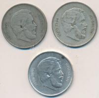 1947. 5Ft Ag "Kossuth" (3x) T:2,2-