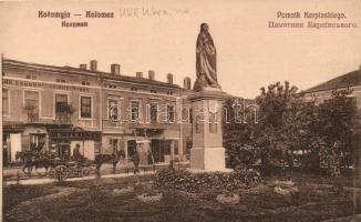 Kolomyia Karpinski monument, the shop of H. Ilnicki