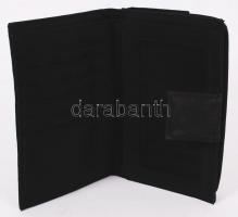 Björn Borg fekete textil pénztárca, jó állapotban, 10x15 cm