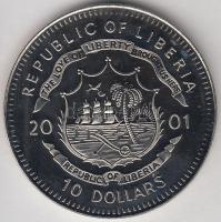 Libéria 2001. 10$ "Szabadság pillanatai - Tell Vilmos" multicolor T:PP Liberia 2001. 10 Dollars "Moments of Freedom - William Tell" multicolor C:PP