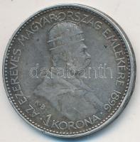 1896KB 1K Ag "Millenium" T:2- Adamo K5.2