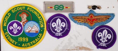 5 db cserkész felvarró / scout patches