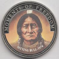 Libéria 2001. 10$ "Szabadság pillanatai - Ülő Bika" multicolor T:PP
Liberia 2001. 10 Dolla...