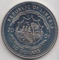 Libéria 2001. 10$ "Szabadság pillanatai - Gandhi élete" multicolor T:PP Liberia 2001. 10 Dollars "Moments of Freedom - Gandhi's life" multicolor C:PP