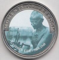 Libéria 2001. 10$ "Szabadság pillanatai - Gandhi élete" multicolor T:PP
Liberia 2001. 10 D...